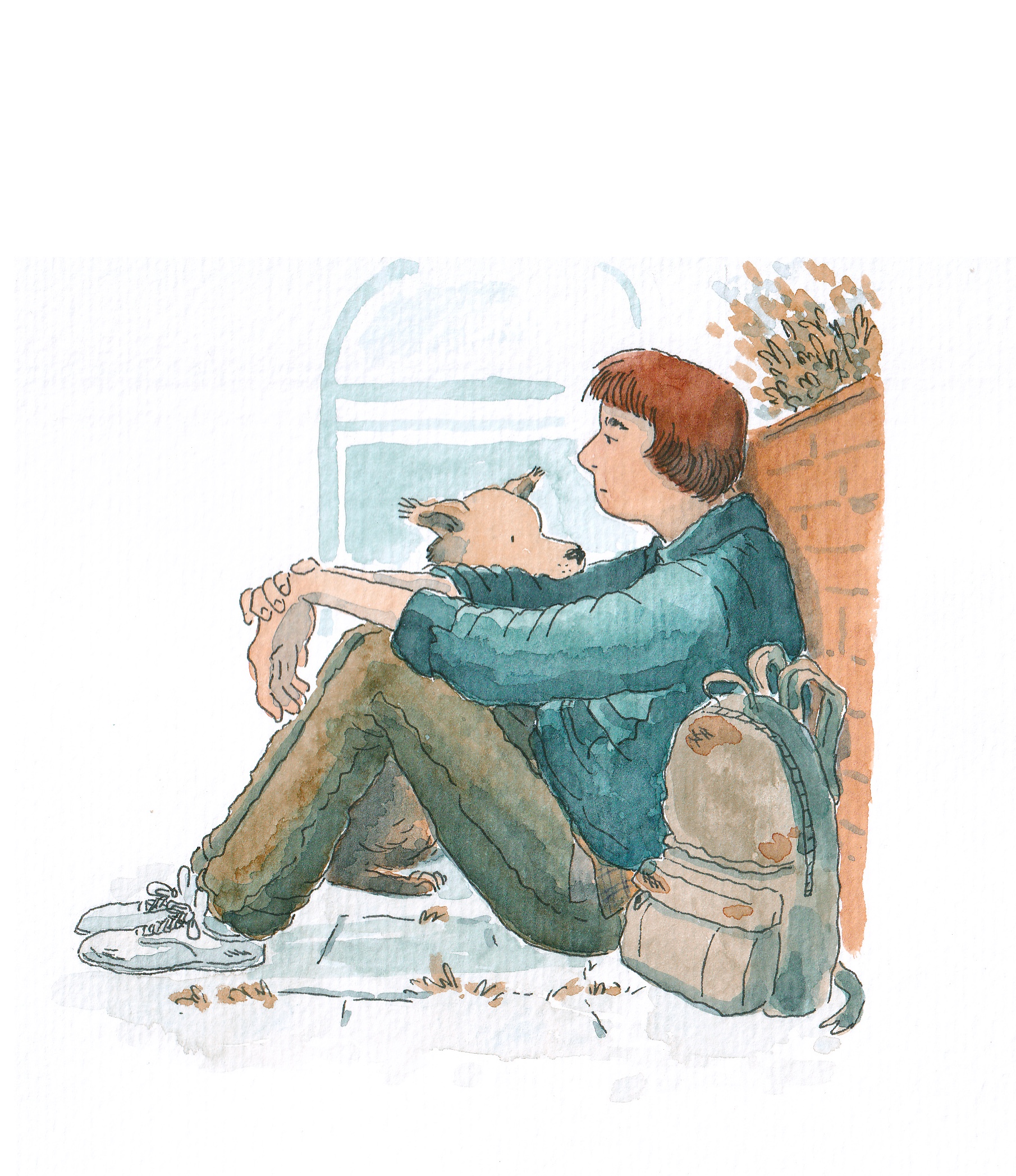 Sketches for Wendy 1 Dog